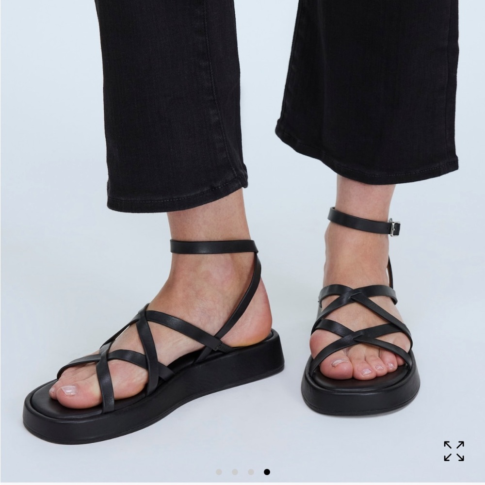 MADEWELL Strappy Platform Sandals *7.5*
